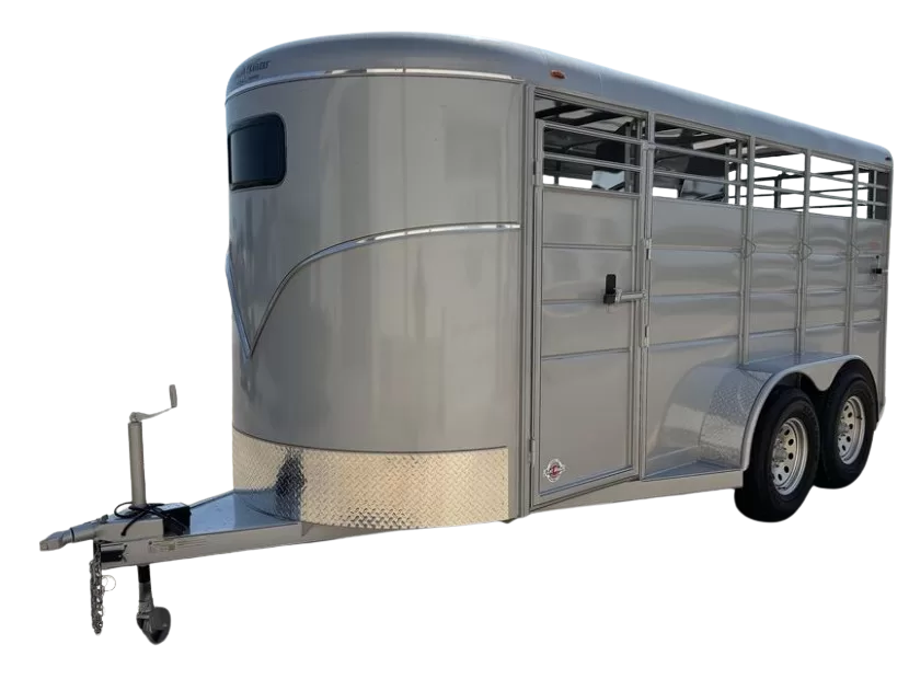 Calico 16' x 6' 3 Horse Slant Trailer