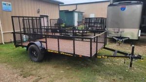 12' High Side Utility Trailer with 2' sides