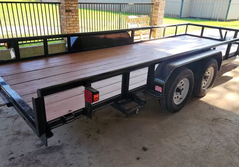 20' Tube Top Utility Trailer